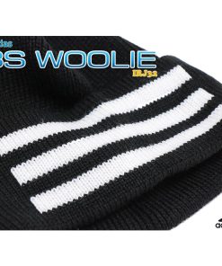 adidas アディダス ニット帽 ビーニー 厚手 暖かい 無地 メンズ レディース 男女兼用 キッズ 子供 親子お揃い/3S WOOLIE IRJ32