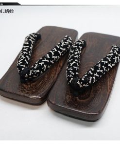 衣櫻 和柄期間限定定価6490円を10%OFFセール[SALE] ころもざくら 和柄 下駄 日本製 桐焼磨右近下駄 MADE IN JAPAN メンズ S